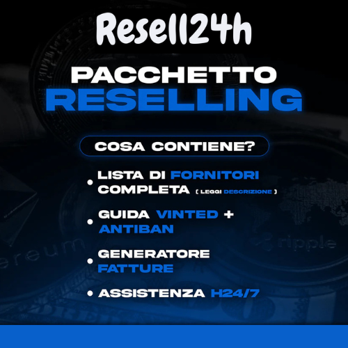 Pacchetto RESELLING - Resell24h